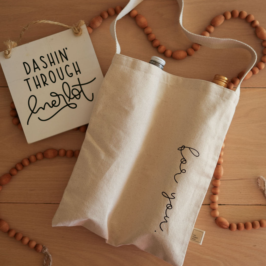 For You | Bottle Tote - 2 Bottle