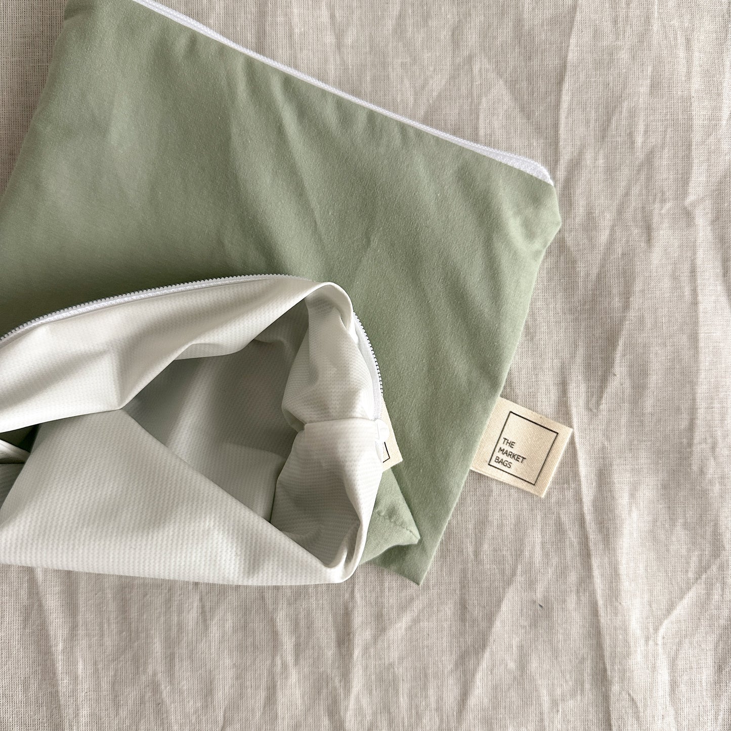 Water Resistant Snack Bag - Solid Sage