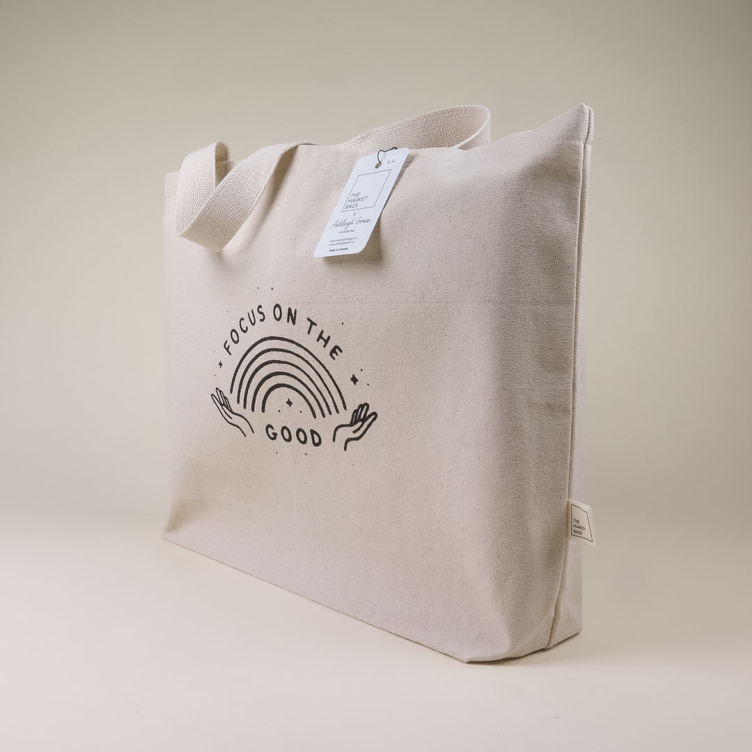 Focus On The Good Oversized Tote Bag