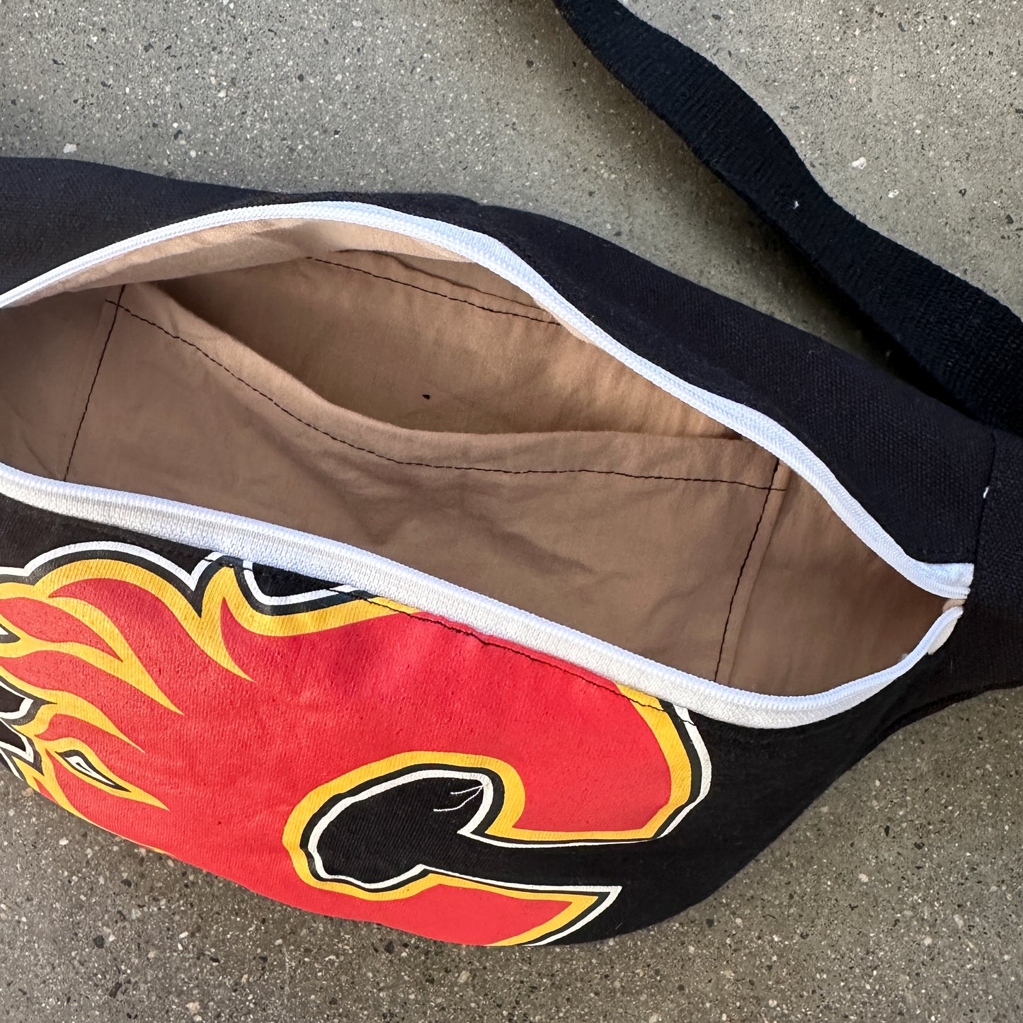 The Cross Body Bag - Flames