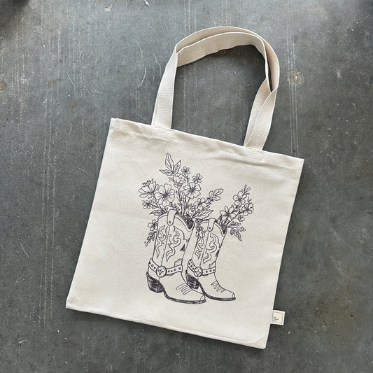 Cowboy Boots Tote Bag