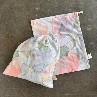 Watercolour Garden Reusable Produce Bag