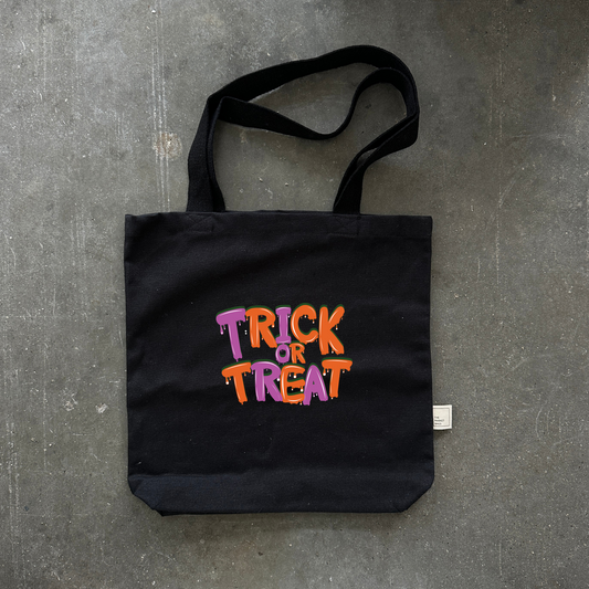 Trick Or Treat Bubble Reusable Tote Bag