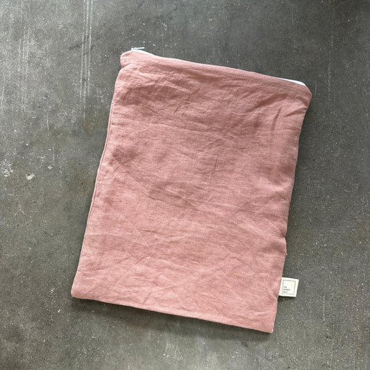 Bread Bag - Dusty Rose Linen