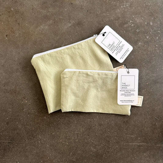 Water Resistant Snack Bag - Pistachio