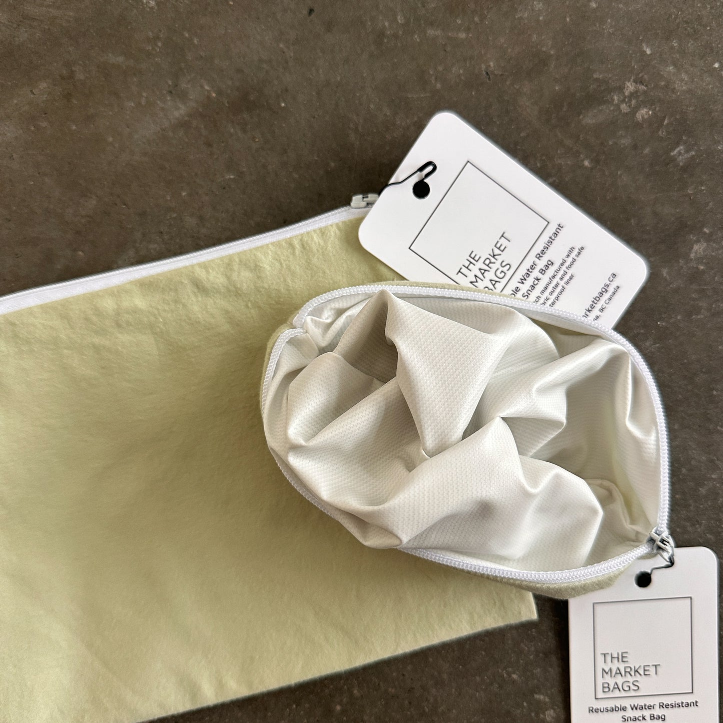 Water Resistant Snack Bag - Pistachio
