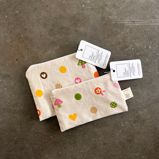 Water Resistant Snack Bag - Mushroom Meadow