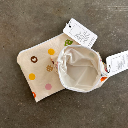 Water Resistant Snack Bag - Mushroom Meadow