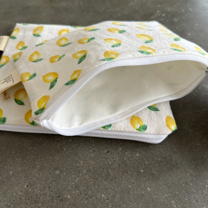 Water Resistant Snack Bag - Lemons