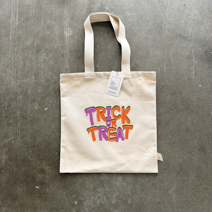 Trick Or Treat Bubble Reusable Tote Bag