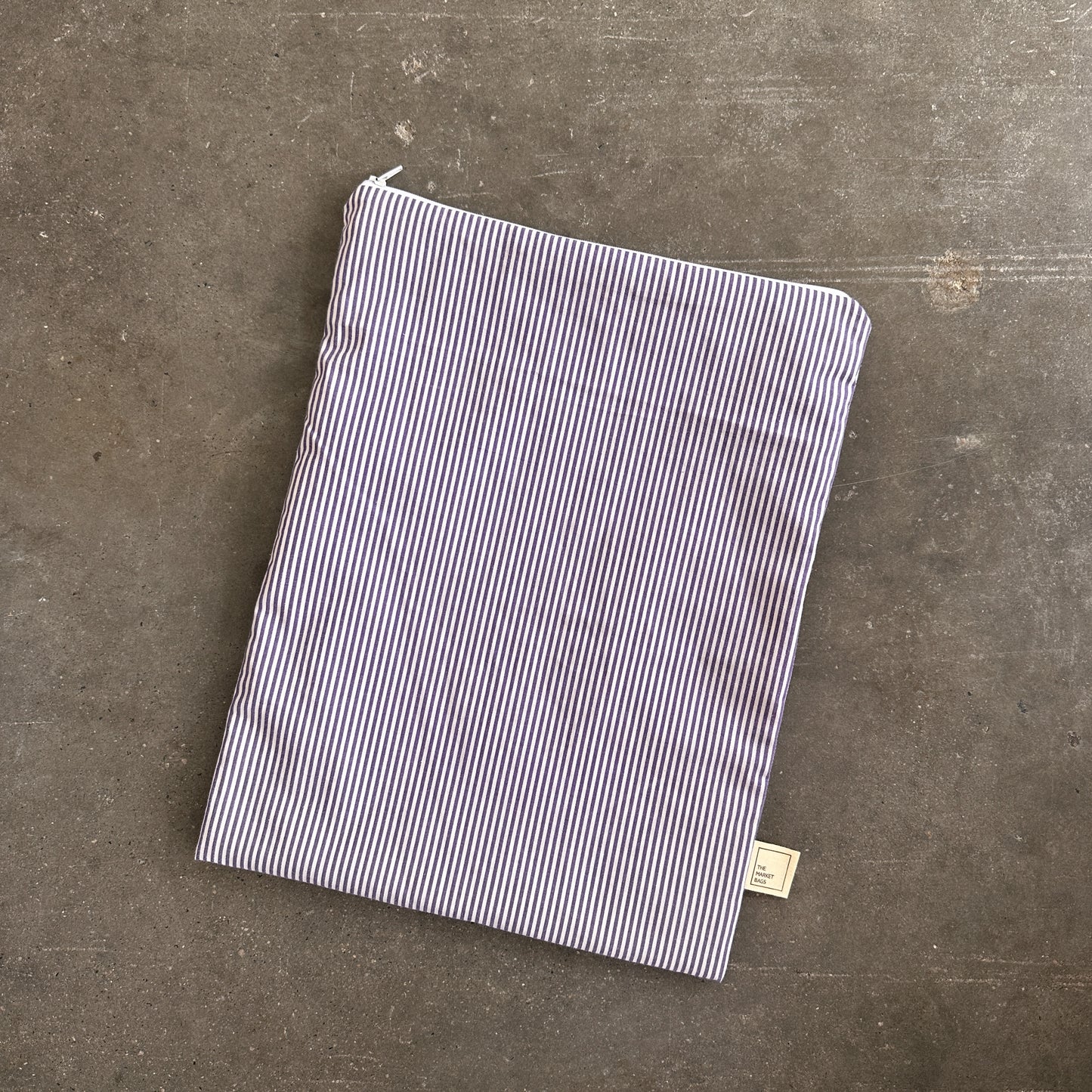 Bread Bag - Plum Stripe