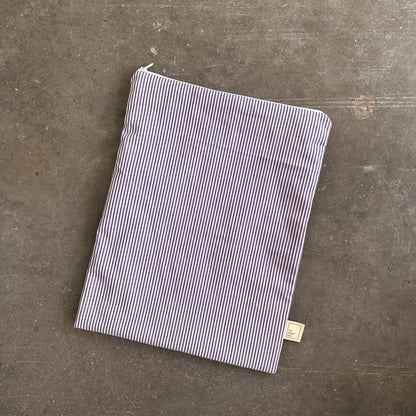 Bread Bag - Plum Stripe