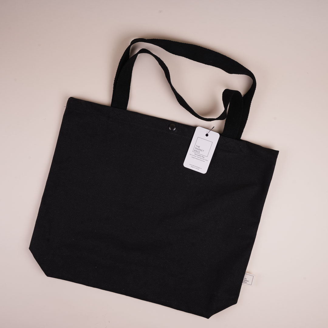 The Oversized Tote - Black