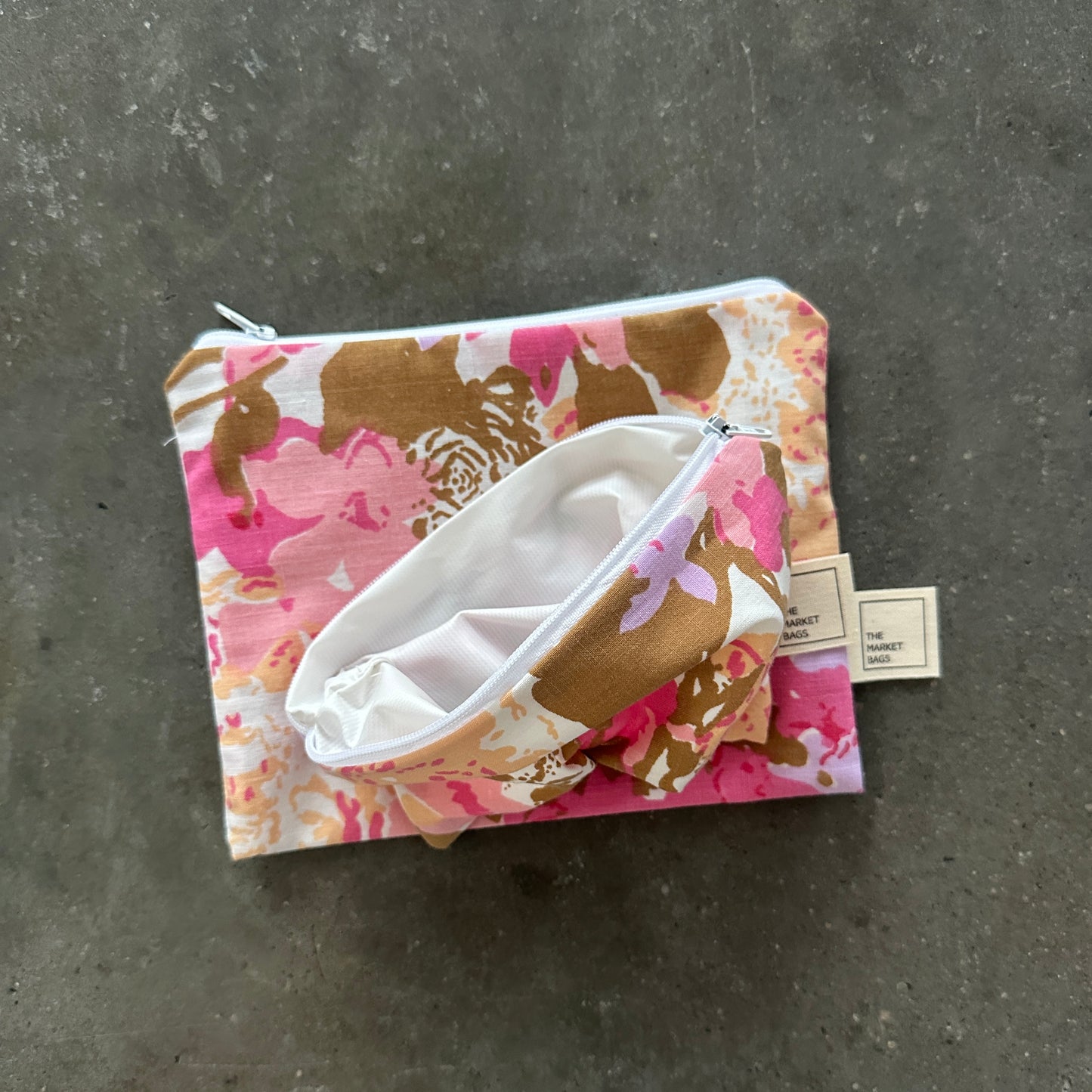 Water Resistant Snack Bag - Summer Floral