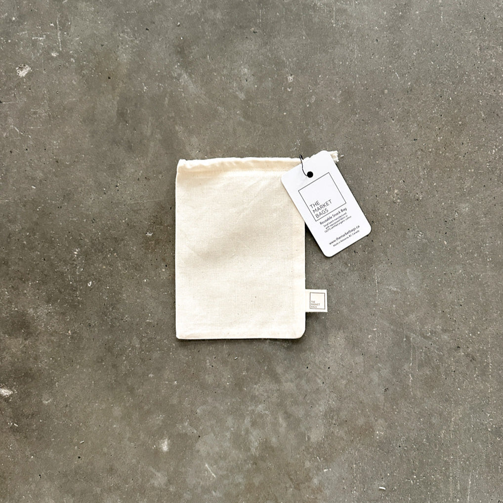 Organic Cotton Snack Bag