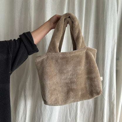 Teddy Tote - Beige