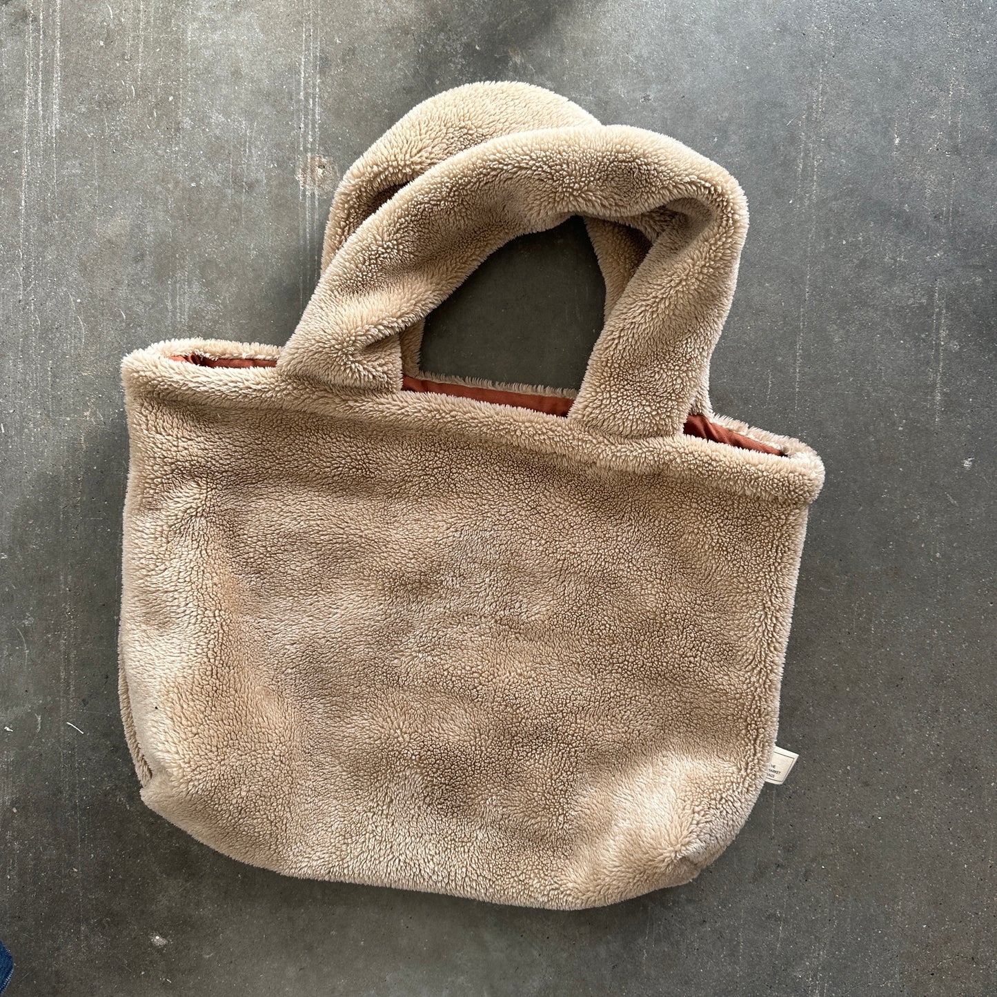 Teddy Tote - Beige