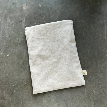 Bread Bag - Oatmeal Linen Blend