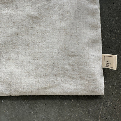 Bread Bag - Oatmeal Linen Blend