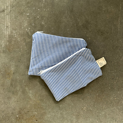 Water Resistant Snack Bag - Ocean Stripes