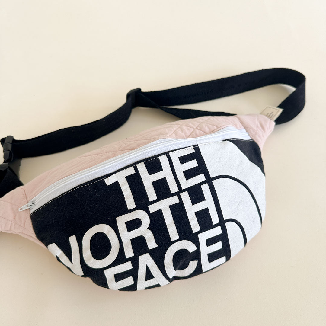 The Cross Body Bag - Pink Puffer North Face