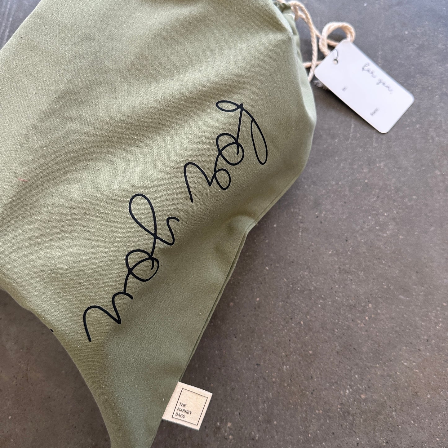 Reusable Gift Bag - Olive For You