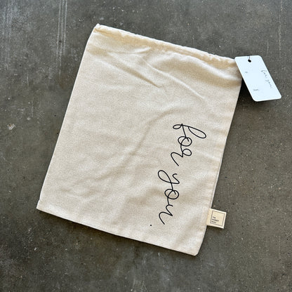 Reusable Gift Bag - Sand For You