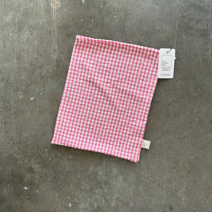 Pink Gingham Reusable Bag