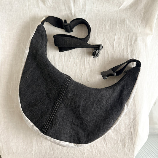 The Crescent Sling Bag - Bonds + Denim