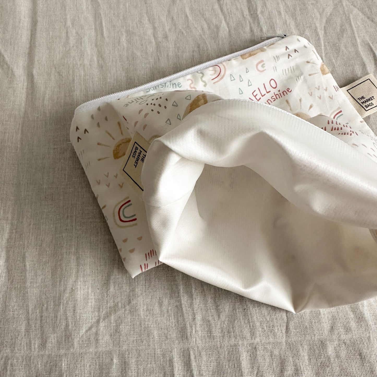 Water Resistant Snack Bag - Hello Sunshine