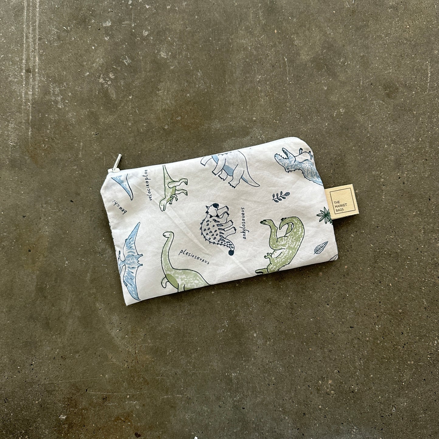 Water Resistant Snack Bag - Dinosaurs