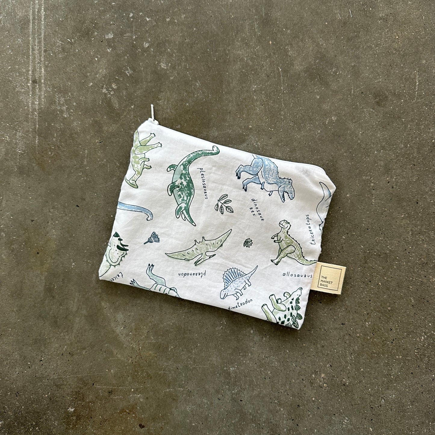 Water Resistant Snack Bag - Dinosaurs