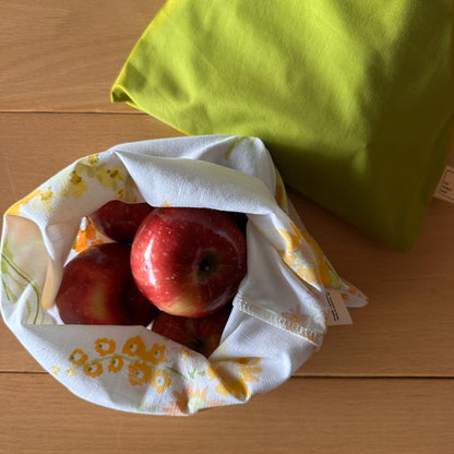 Golden Petal Reusable Produce Bag