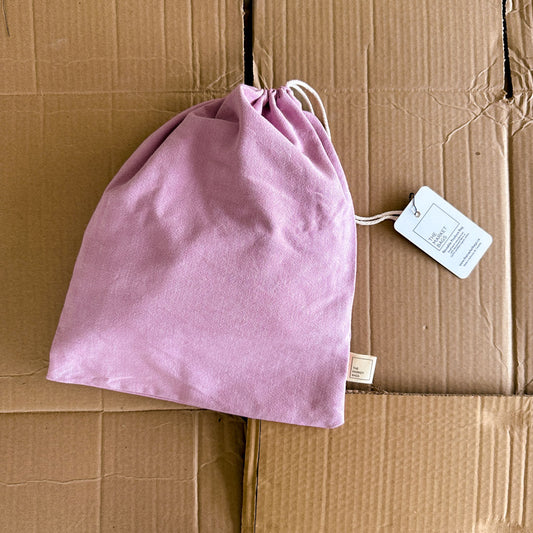 Pink Chambray Produce Bag