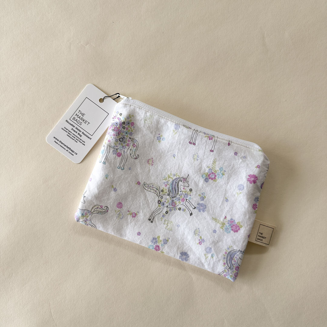 Water Resistant Snack Bag - Enchanted Meadow