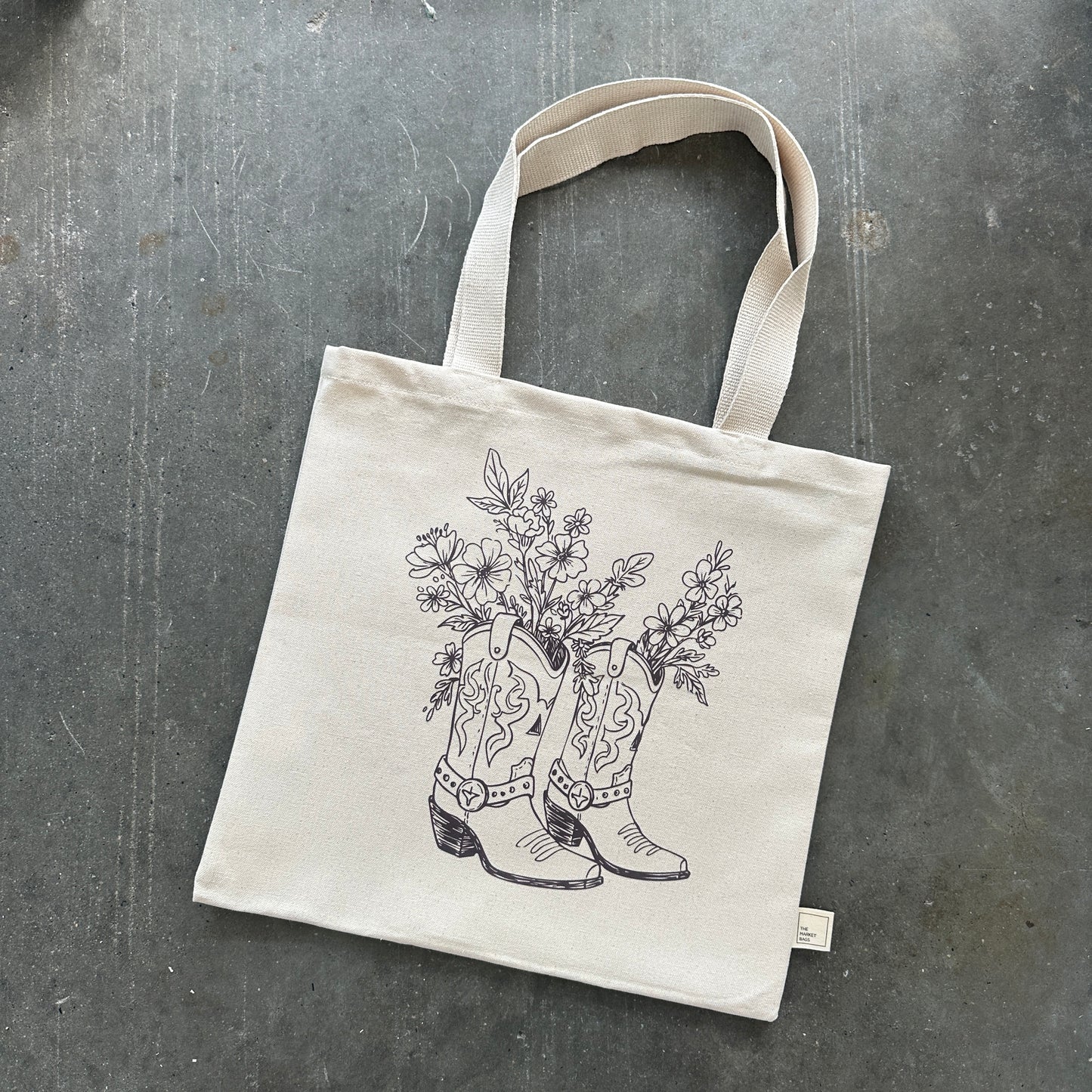 Cowboy Boots Tote Bag
