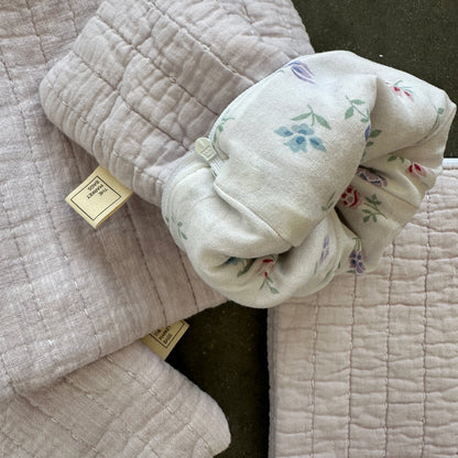 Quilted E-Reader/Book Sleeve - Lilac