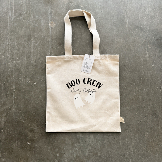 Boo Crew Candy Collector Halloween Tote Bag
