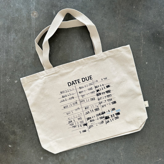 Library Card Tote Bag