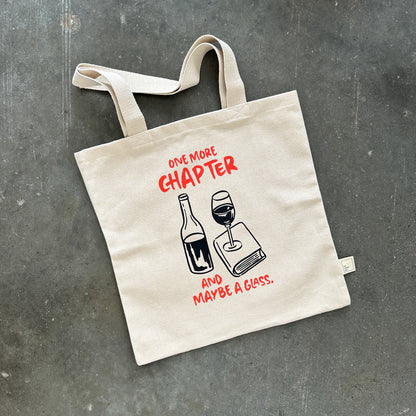 One More Chapter Tote Bag