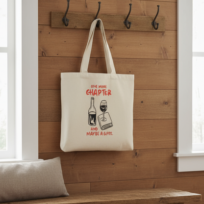 One More Chapter Tote Bag