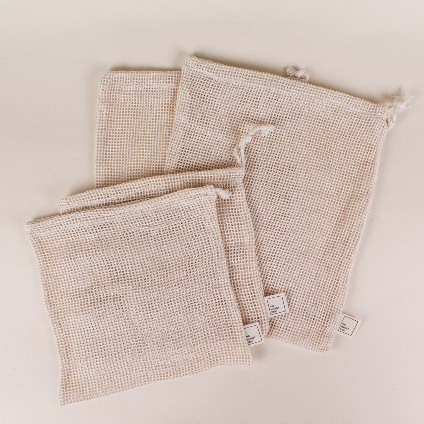 Organic Cotton Mesh Produce Bag Bundle